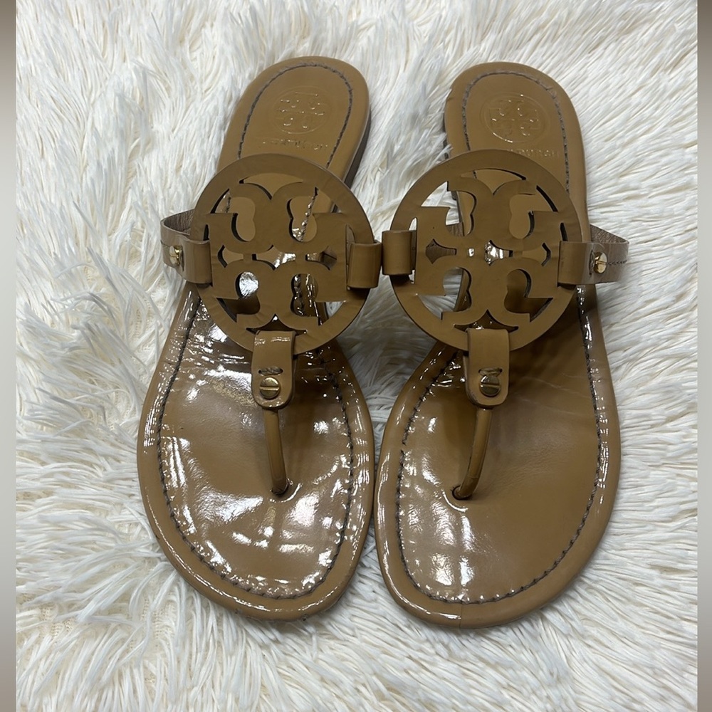 Tory Burch Tan Miller Sandals